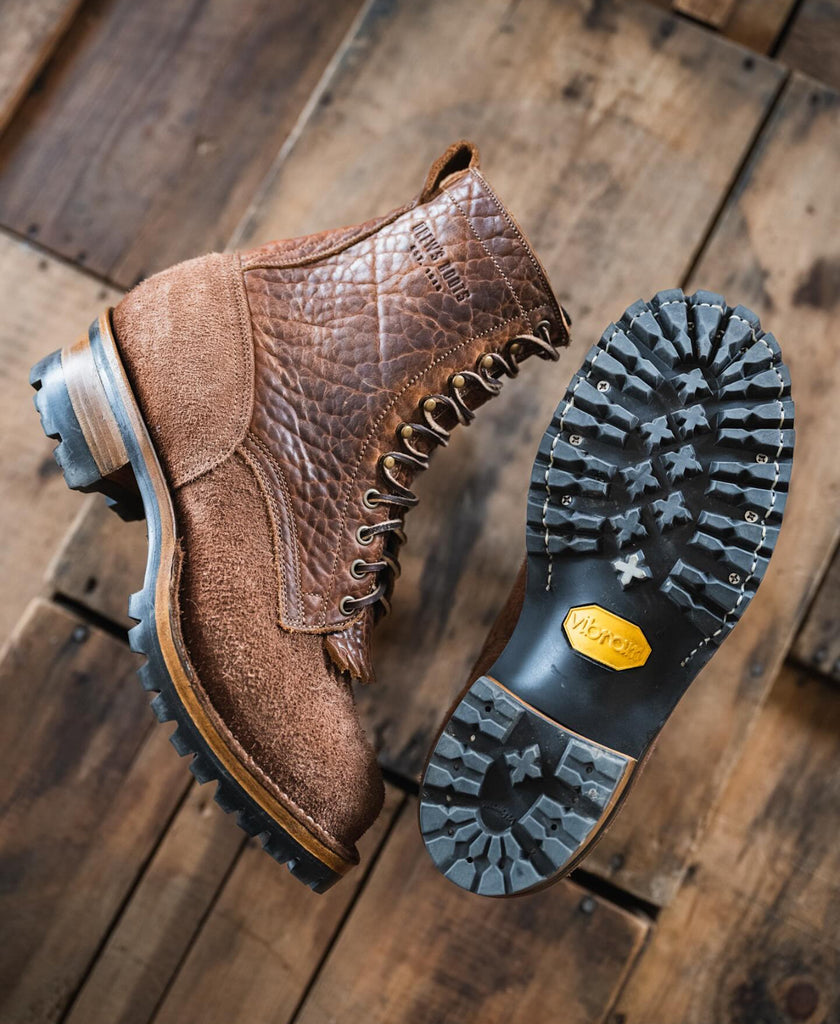 Drews 8-inch Logger Bison - Drew's Boots - Drew's Boots