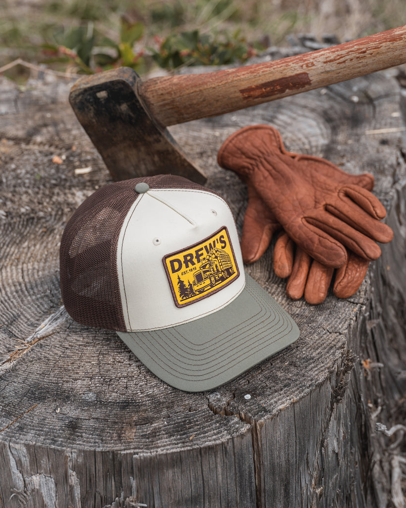 Drew's x Richardson Hi Pro Champ Trucker Cap -  Logging - Richardson - Drew's Boots