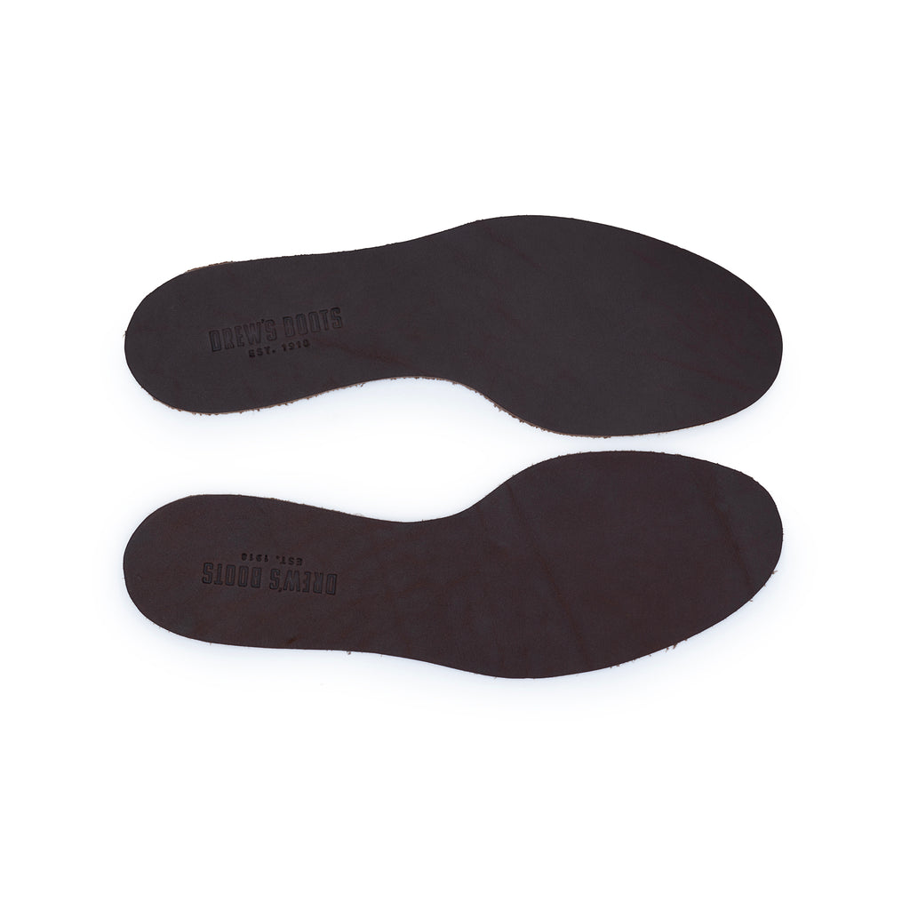 Leather insole - trim to fit - Drew's Boots - Drew's Boots