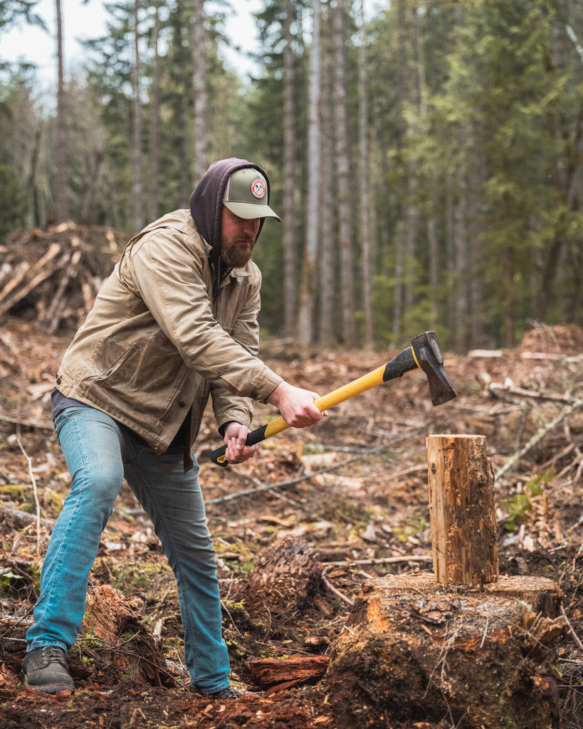 Drew's Shovel and Pulaski Trucker Hat - Richardson - Drew's Boots