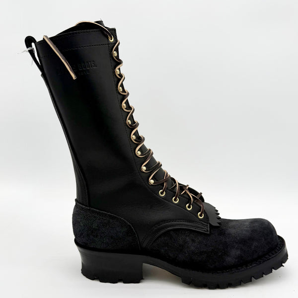 Drew's 12" Original Roughshot size 11FF leather work fire boots