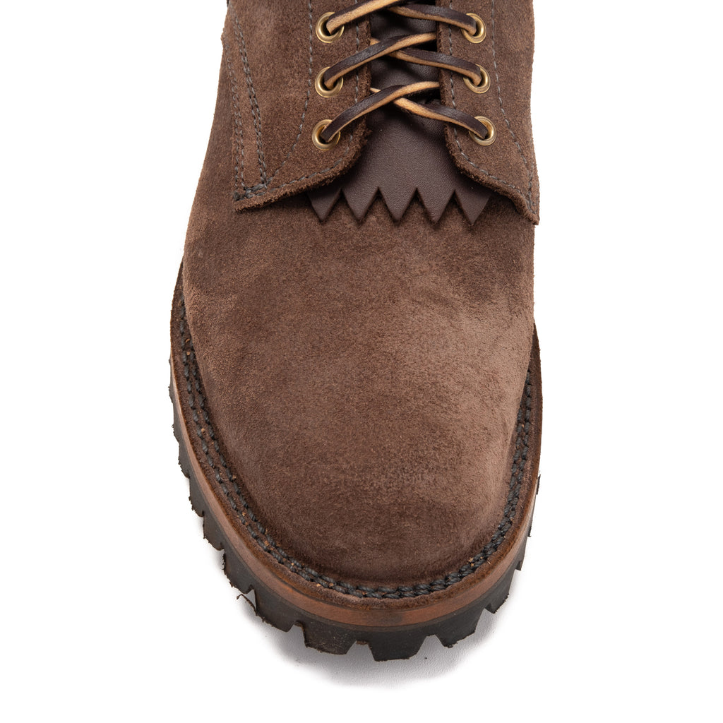 Drew's All Brown Roughout Style #DROP10V - Drew's Boots - Drew's Boots