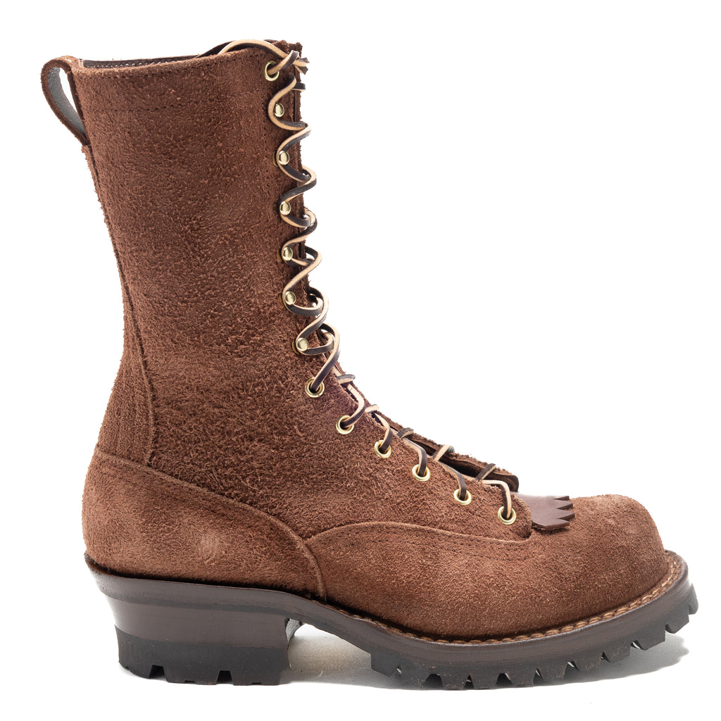 Drew's Lace to Toe Roughout Style# DRLTT10VRO - Drew's Boots - Drew's Boots