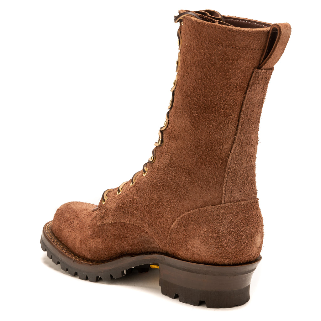 Drew's 10" Elk Tan Roughshot Style #DROP10V - Drew's Boots - Drew's Boots