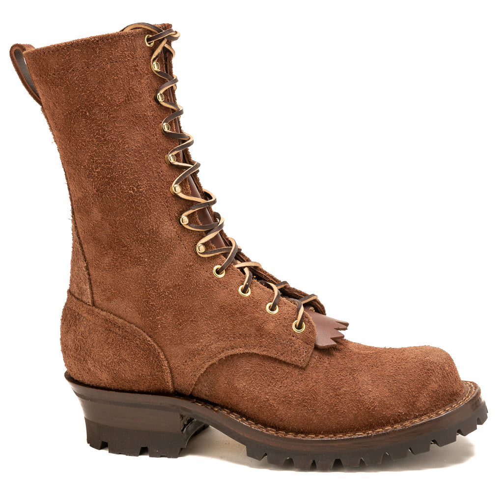 Drew's 10" Elk Tan Roughshot Style #DROP10V - Drew's Boots - Drew's Boots