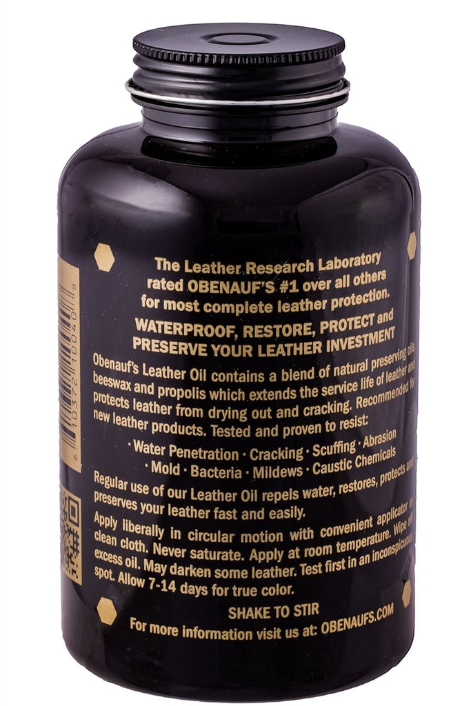 Obenauf's® Leather Oil - Obernauf's - Drew's Boots