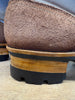 10 inch brown combo leather work boot