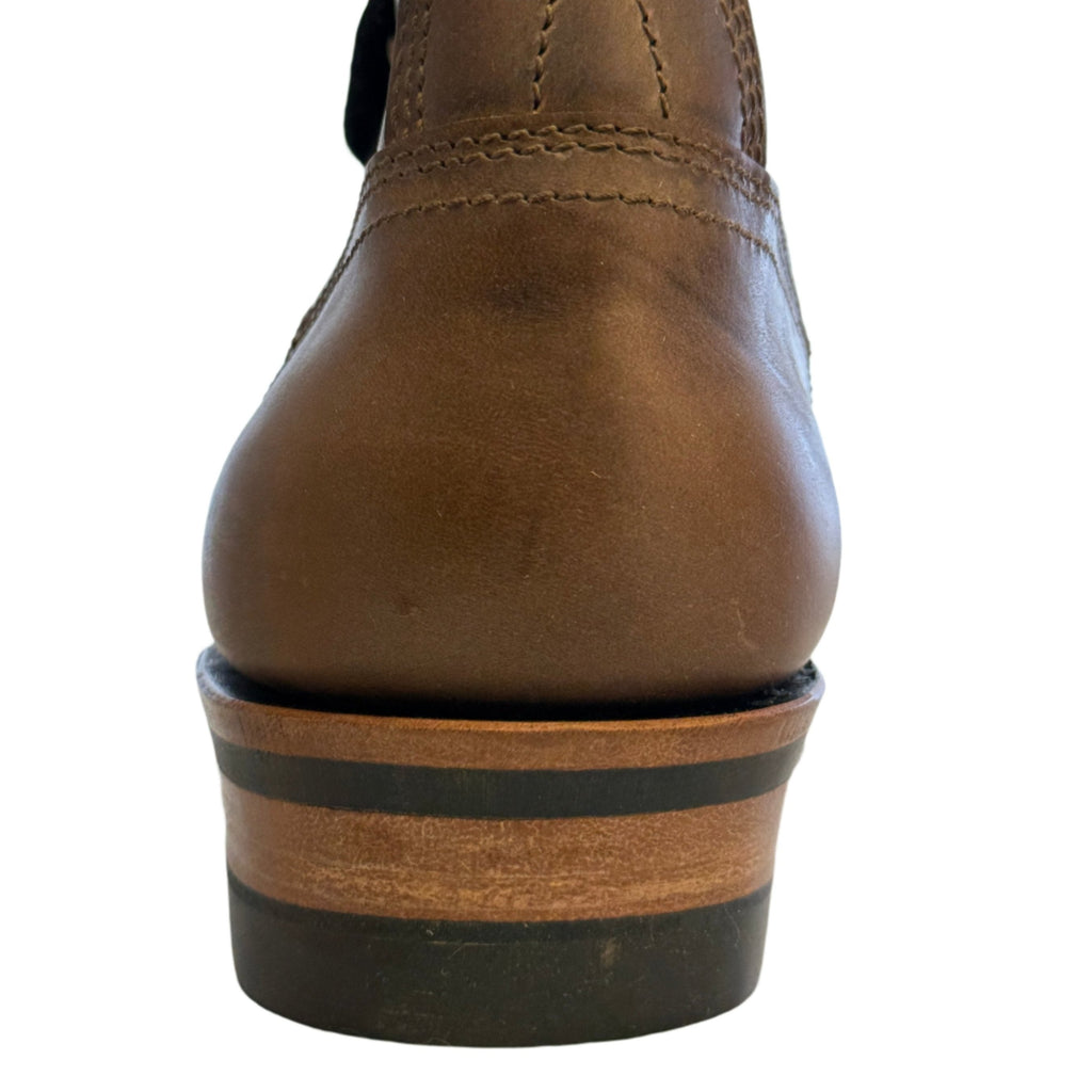 DREWS BROWN LEATHER WORK BOOT