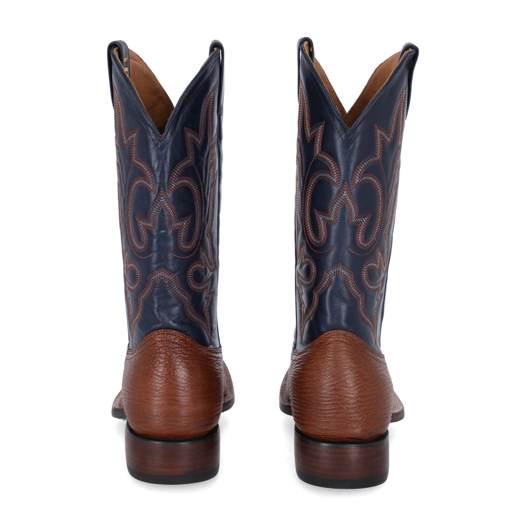 THE RANCHER - Navy | Whiskey Shark - Drew's Boots - Drew's Boots