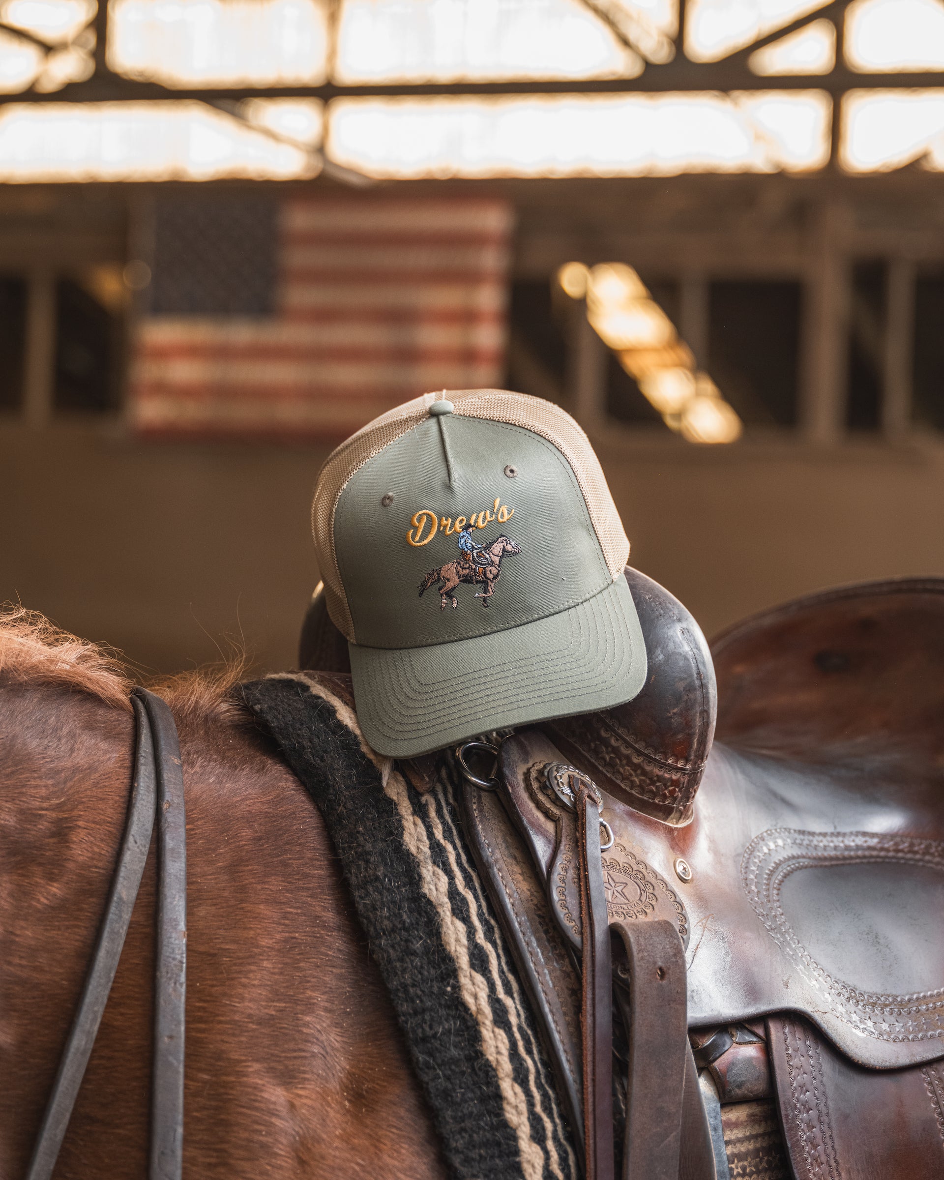 Drew's x Richardson Hi Pro Champ Trucker Cap – Drew's Boots