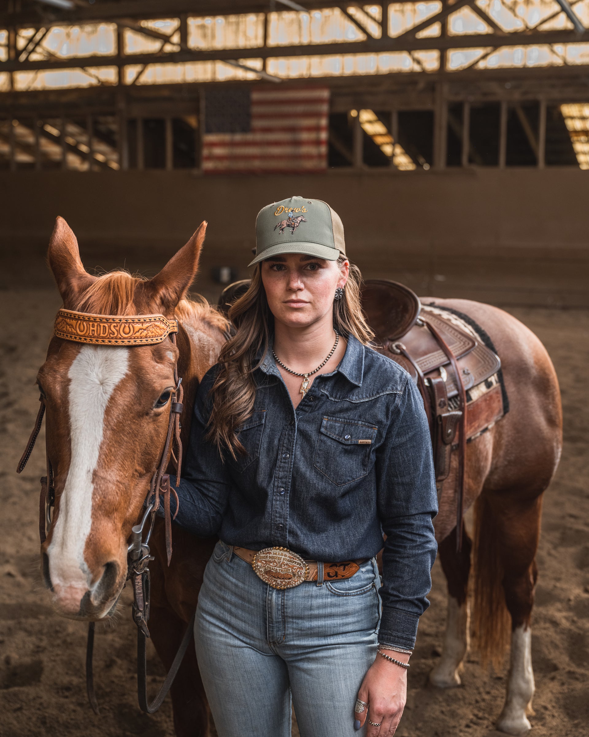 Drew's x Richardson Hi Pro Champ Trucker Cap | Drew's Boots