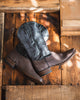 The Rancher - Midnight | Grey Shark - Drew's Boots - Drew's Boots