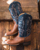 The Rancher - Navy | Whiskey Shark - Drew's Boots - Drew's Boots
