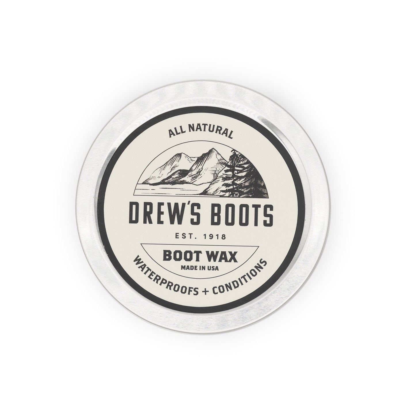 Boot Wax-7 oz. - Drew's Boots - Drew's Boots