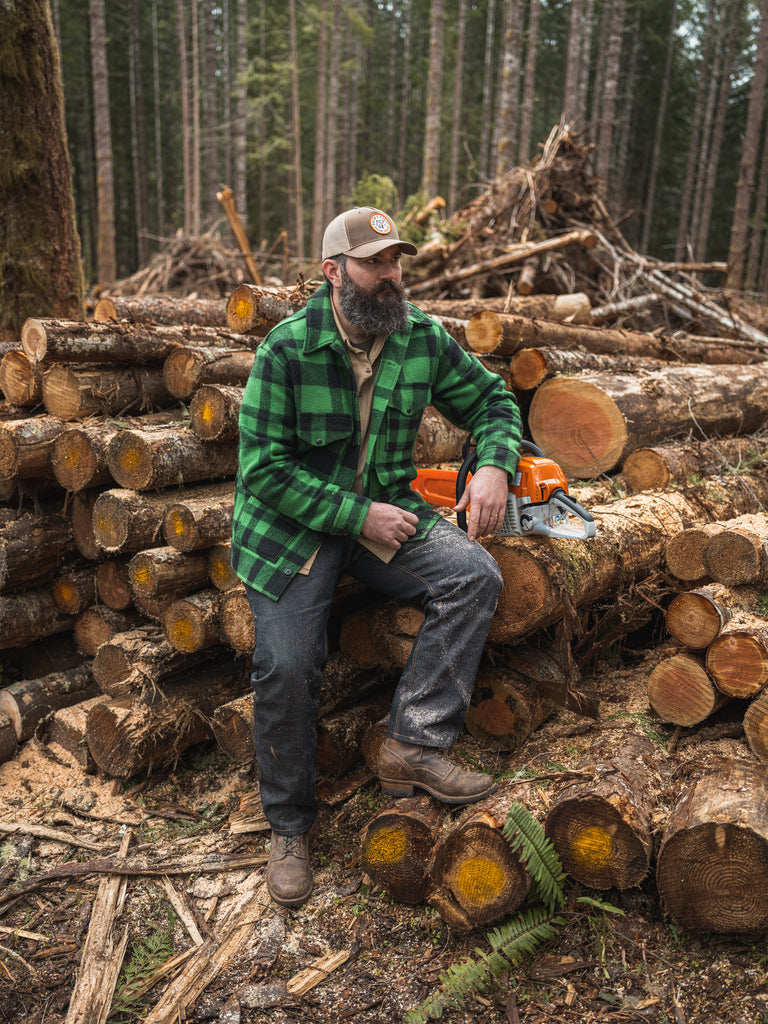 Drew’s Fish Waxed Trucker Hat - Richardson - Drew's Boots