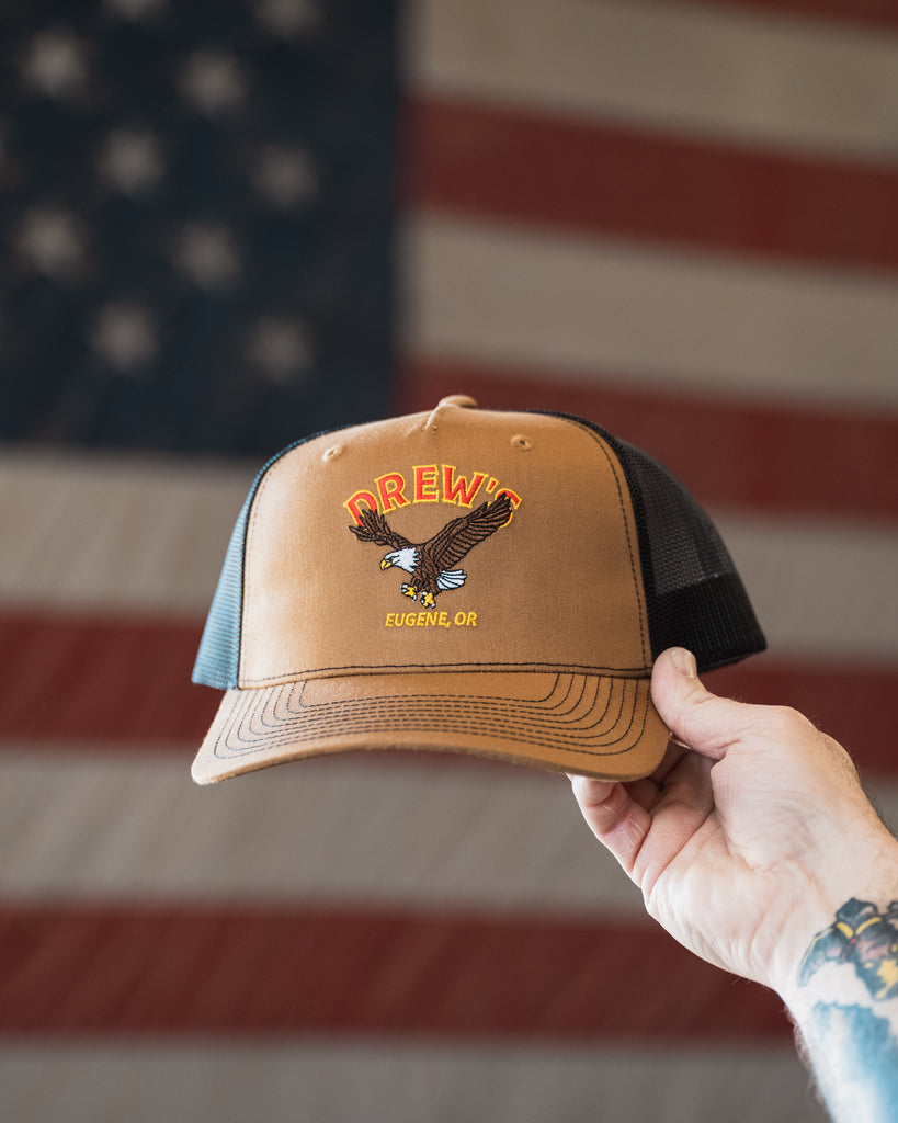 Drew's x Richardson Hi Pro Champ Trucker Cap - 'Merica - Richardson - Drew's Boots