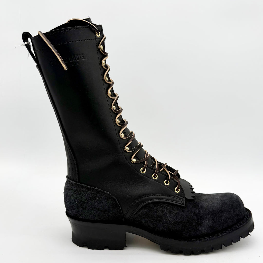 Drew's 12" Original Roughshot size 11FF leather work fire boots