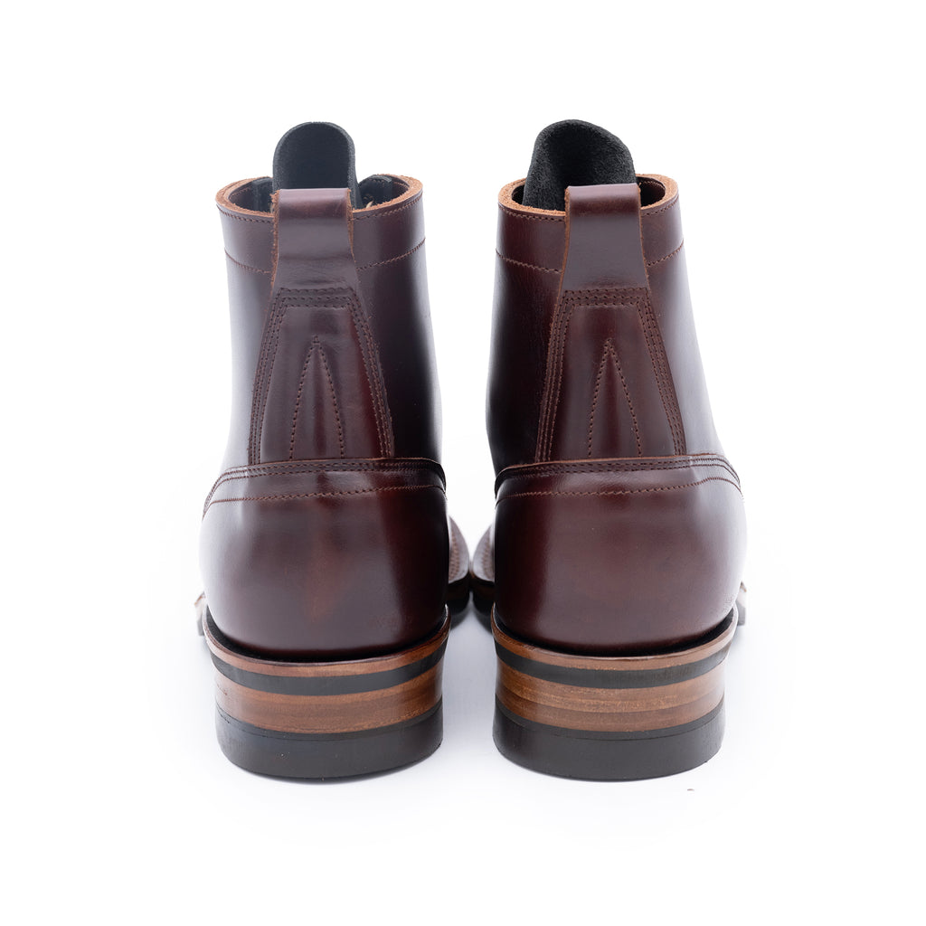 Drew's 6-Inch Contractor - Cyclone Plain Toe Leather Work Boots