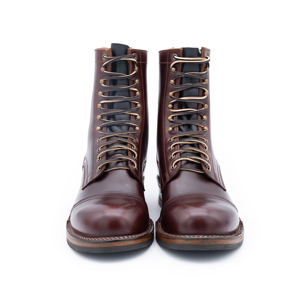 Drew's 8-Inch Contractor - Cyclone Toe Cap leather work boots