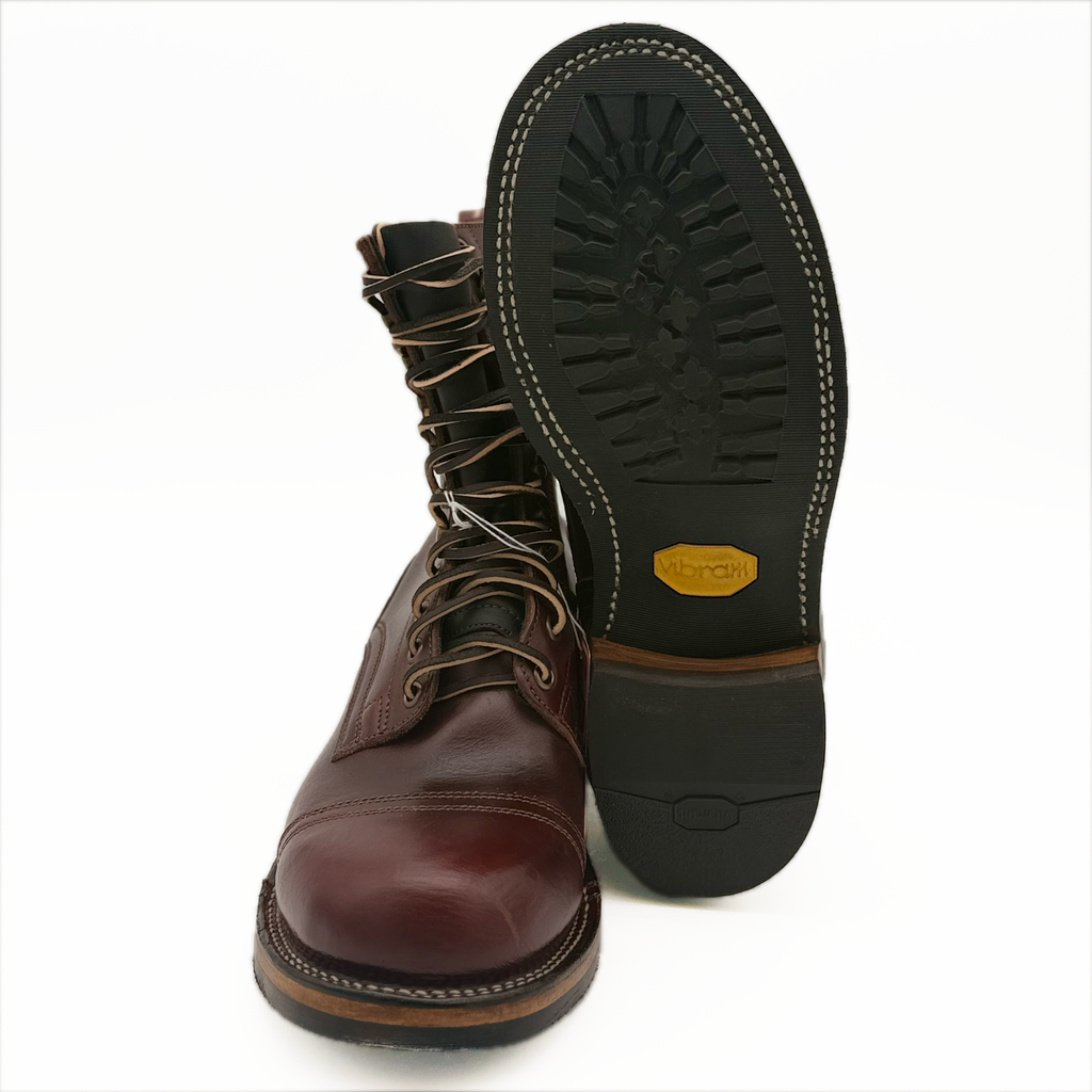 Drew's 8" Rogue Toe Cap brown leather work boots Size 10D