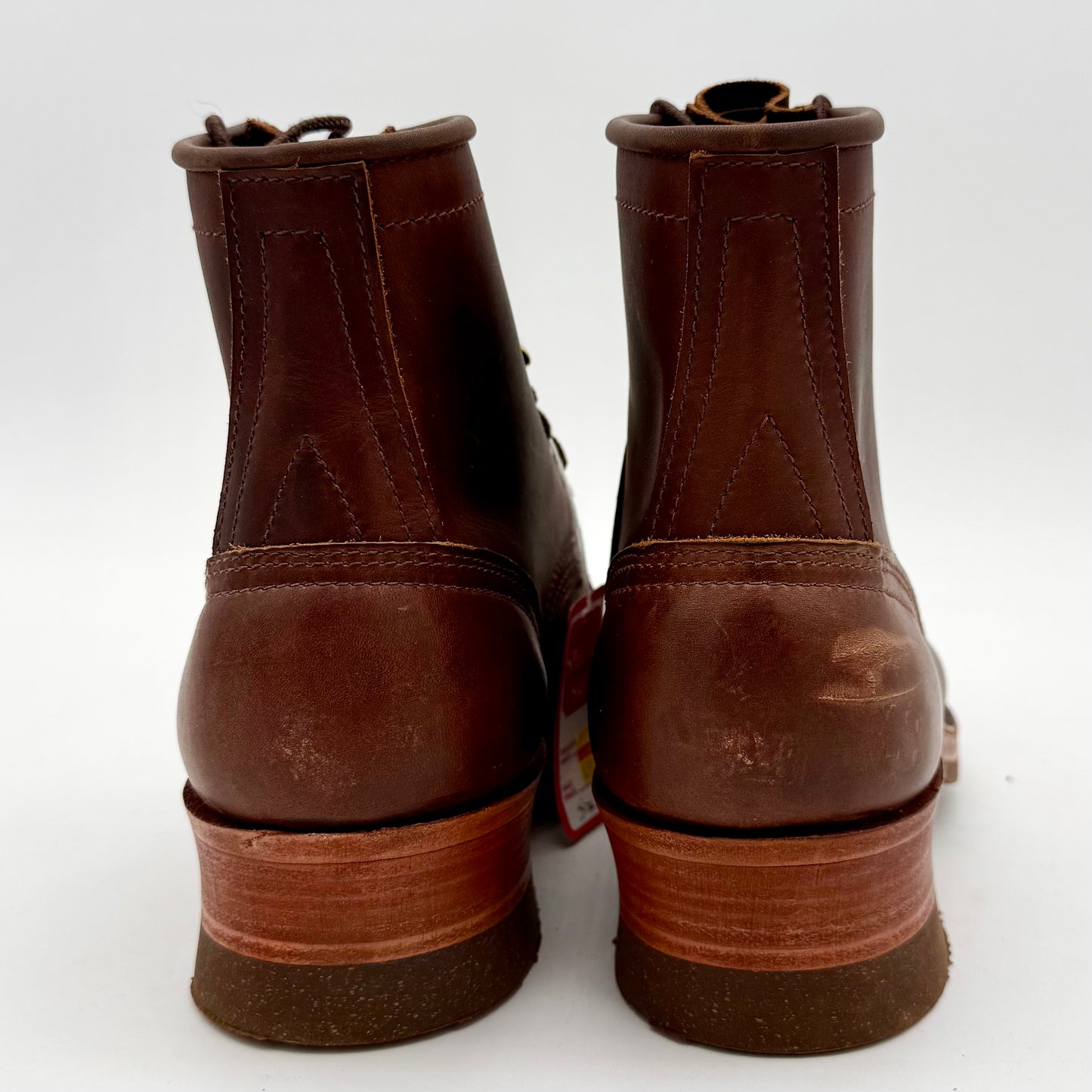 Drew's Brown Domaine Premium Leather Work Dress Boots Size 9D