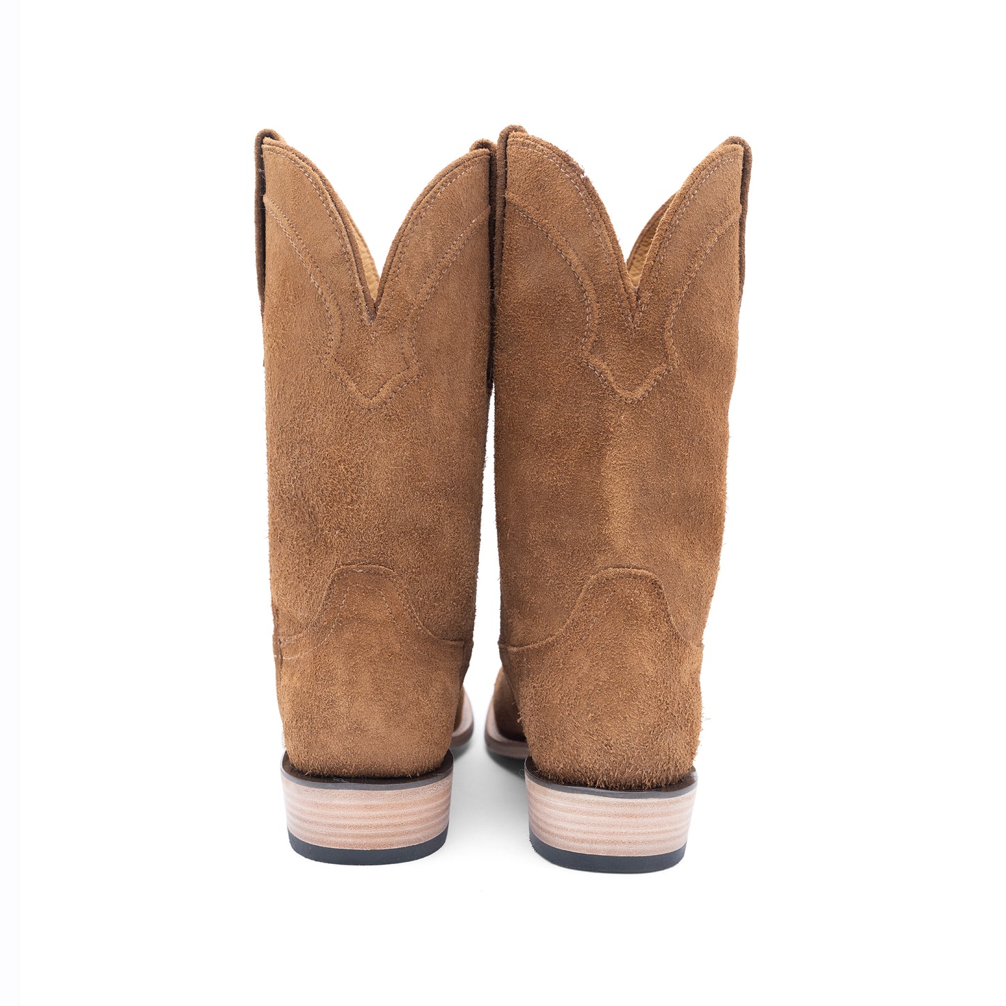 Drew's Suede Leather Roper Boots 12 inch cowboy work boots 