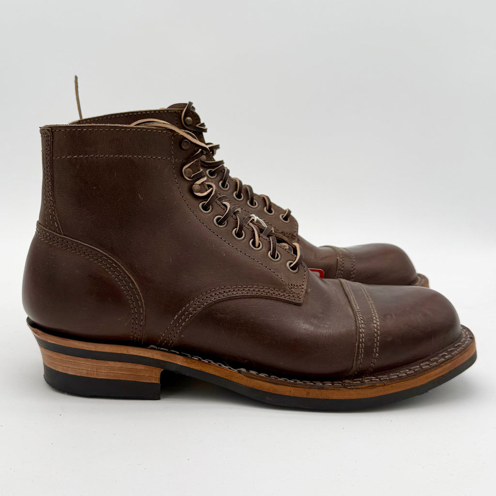 Drew's 6 Inch Contractor Rowdy Smooth Toe Cap Size 10D - Drew's Boots - Drew's Boots