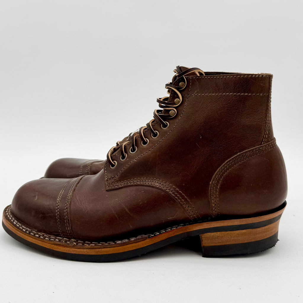 Drew's 6 Inch Contractor Rowdy Smooth Toe Cap Size 10D - Drew's Boots - Drew's Boots