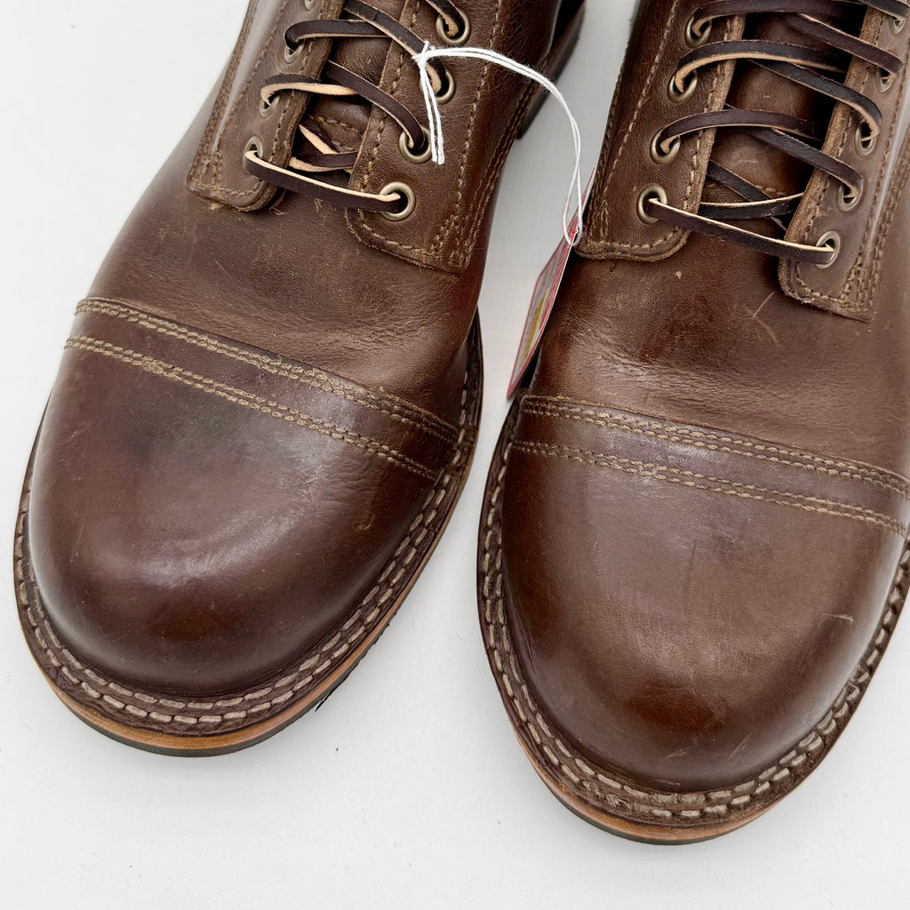 Drew's 6 Inch Contractor Rowdy Smooth Toe Cap Size 10D - Drew's Boots - Drew's Boots