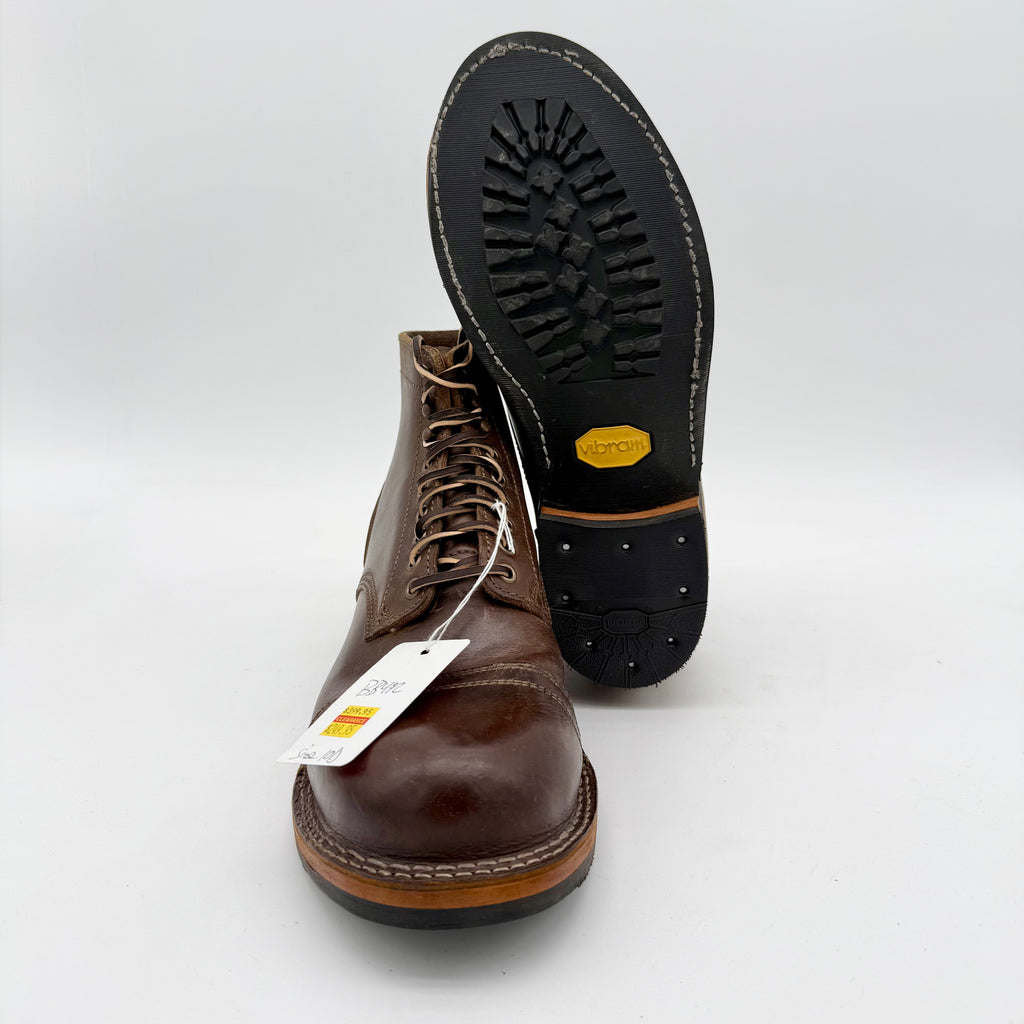 Drew's 6 Inch Contractor Rowdy Smooth Toe Cap Size 10D - Drew's Boots - Drew's Boots