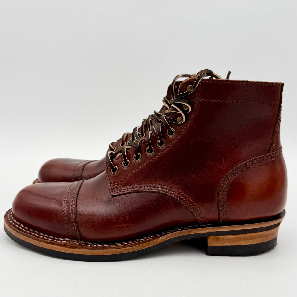 Drew's 6 Inch Contractor Rowdy Smooth Toe Cap Size 10D - Drew's Boots - Drew's Boots