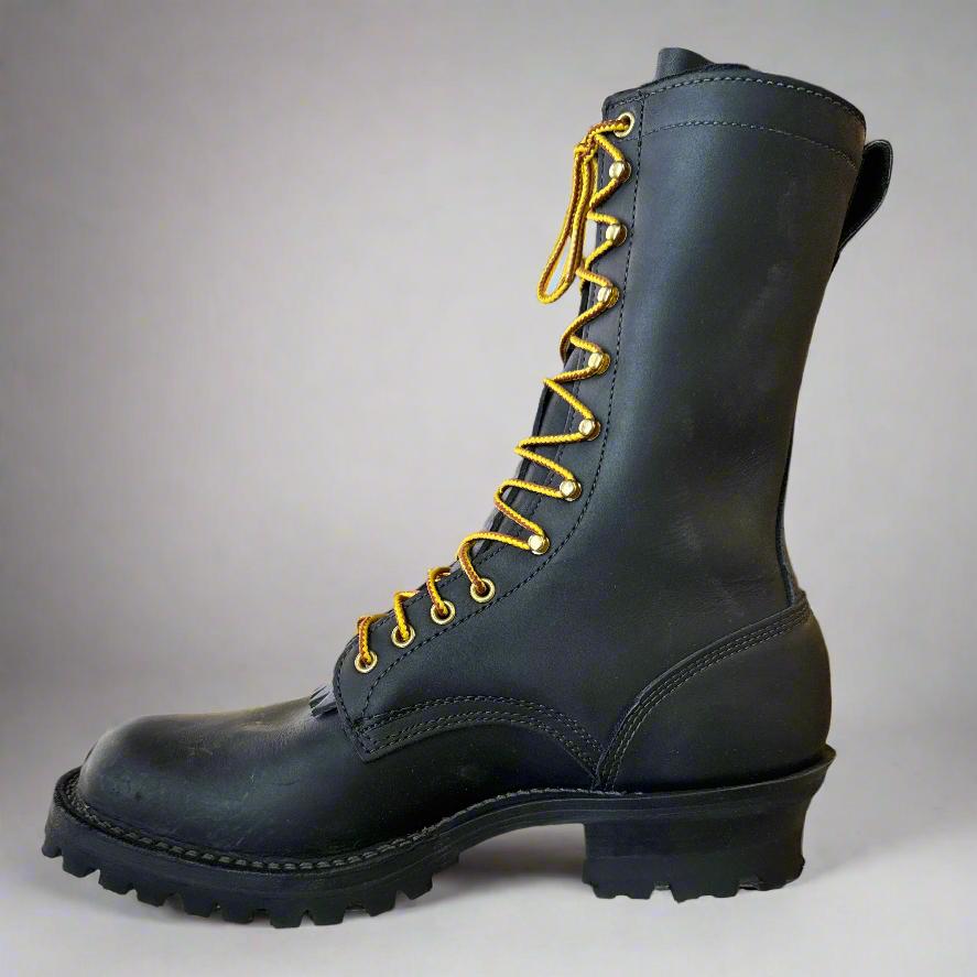 NFPA 904V Fire Boot Black leather boots