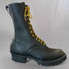 NFPA 904V Fire Boot Black leather boots