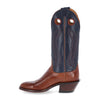 The Trevor Navy | Whiskey leather buckaroo cowboy boots