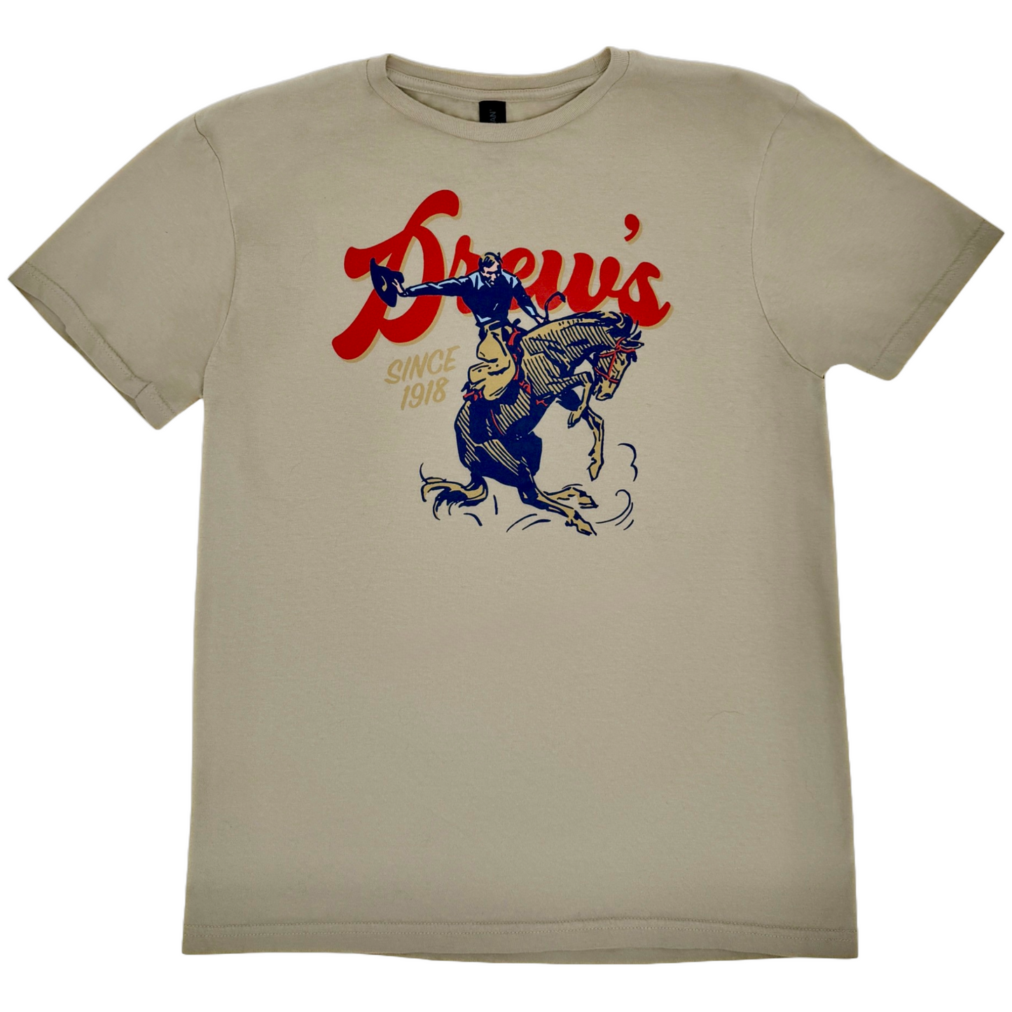 Drew's Bucking Bronco T-Shirt - Drew's Boots - Drew's Boots