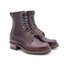 drews boots 8 inch contractor leather work boots plain toe