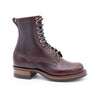 drews boots 8 inch contractor leather work boots plain toe