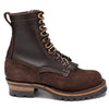 Drew's 8-Inch Logger - Brown Combo - Drew's Boots - Drew's Boots