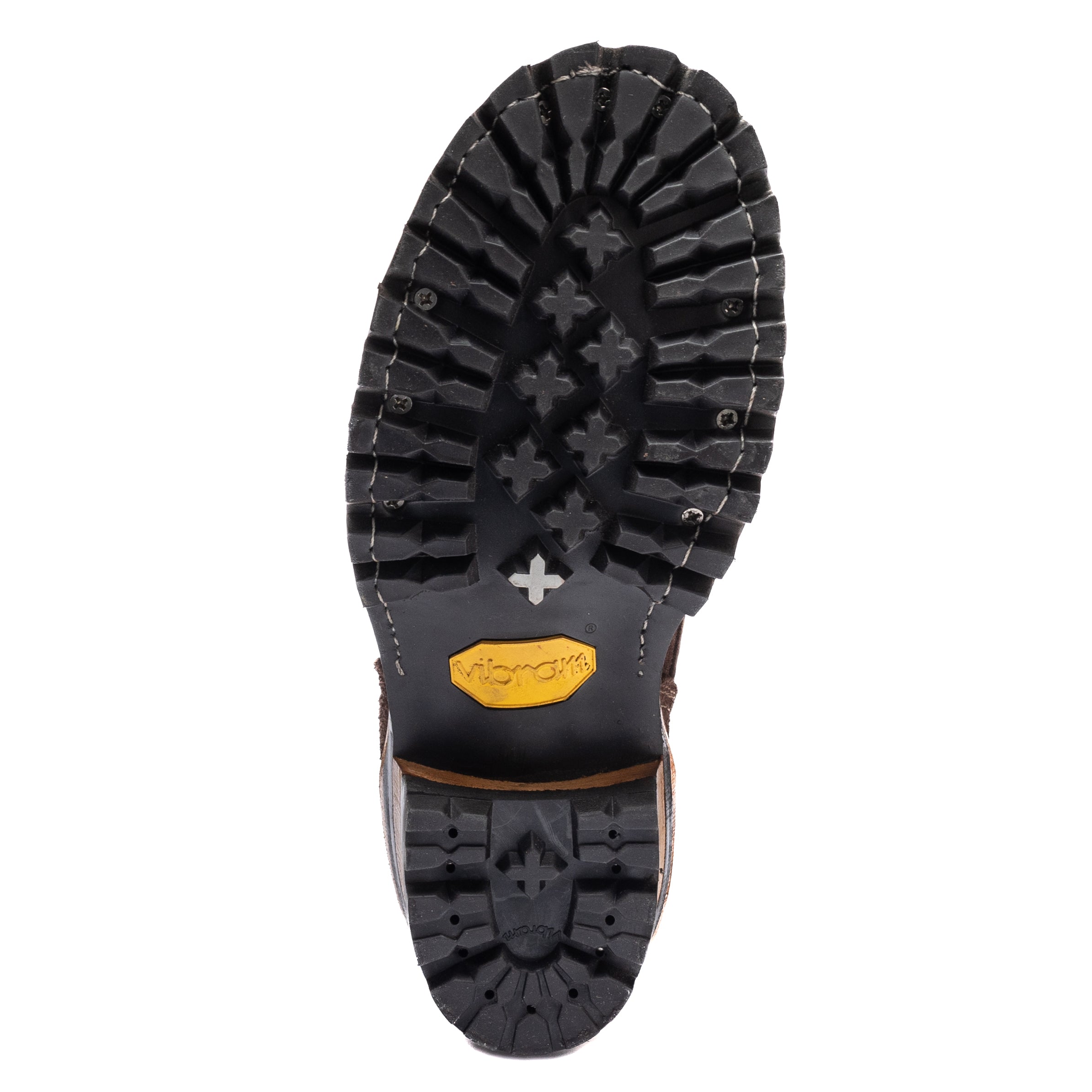 Drew's 8-Inch Logger - Brown Combo – Drew's Boots