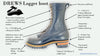 Drew's 10-Inch Logger - Black Smooth - Drew's Boots - Drew's Boots
